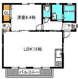 グランミュールD棟 1階