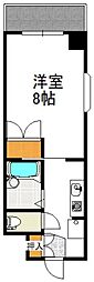 Osaka Metro御堂筋線 東三国駅 徒歩3分の賃貸マンション 7階1Kの間取り