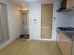 大拓ハイツ6 401 4階1DKのリビング/ダイニング