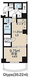 Osaka Metro御堂筋線 新大阪駅 徒歩3分の賃貸マンション 11階1LDKの間取り