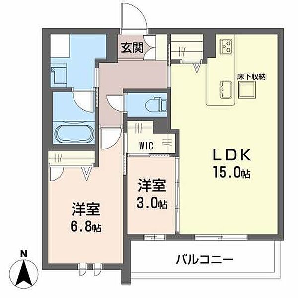 同じ建物の物件間取り写真 - ID:227084576342