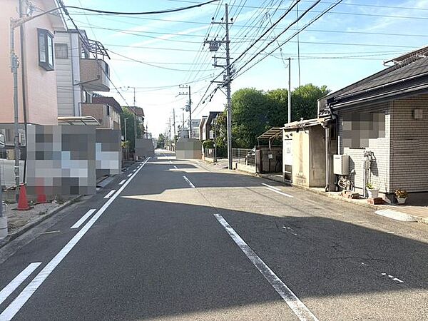 前面道路