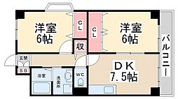 間取図画像 2DK