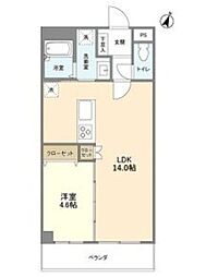 間取図画像 1SLDK