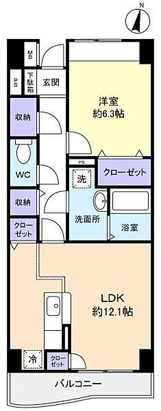 同じ建物の物件間取り写真 - ID:212042519453