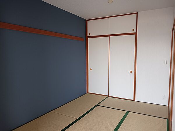 くつろぎの和室は6帖です