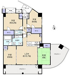 アルファグランデ八千代中央弐番街 4LDKの間取り