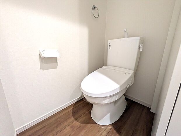 快適な温水洗浄便座付き