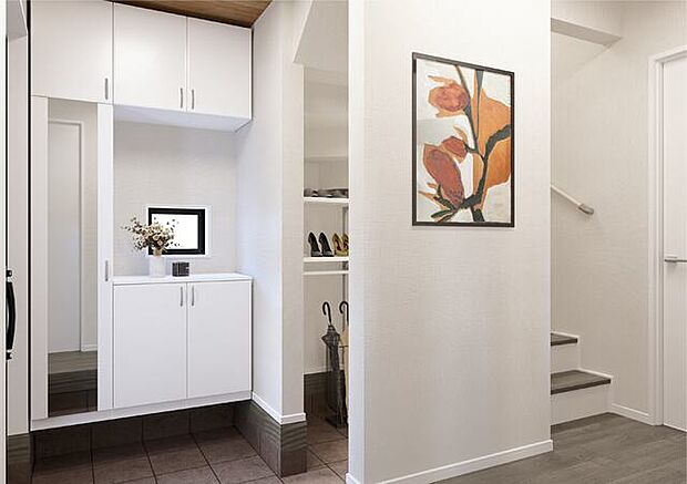 玄関完成予想イメージ画像