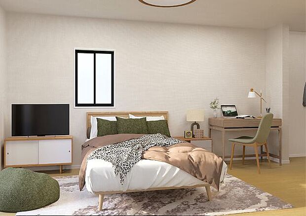 洋室7.75帖の完成予想イメージ図