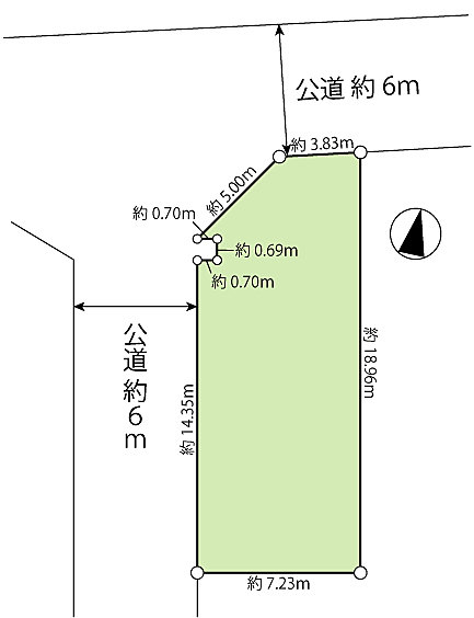 建築条件付き売地、参考プランのご提供可能です♪