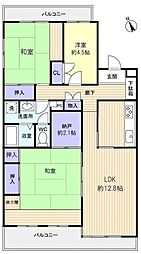 間取図画像 3LDK
