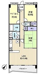 間取図画像 2SLDK
