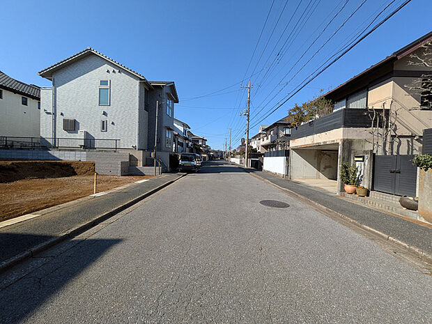 公道約9ｍの前面道路