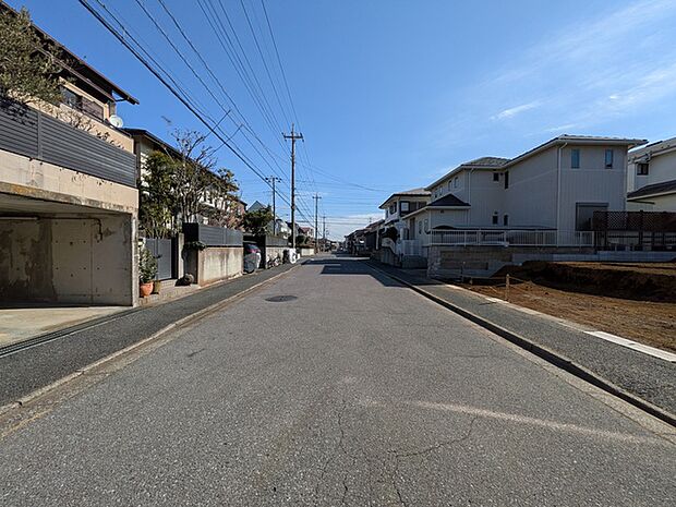 落ち着きのある閑静な住宅街