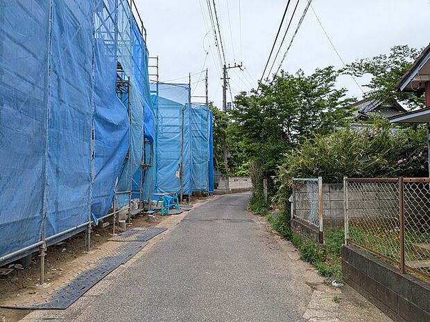 幅員3.3ｍ公道に接道
