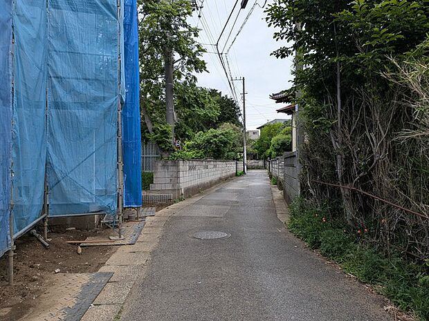 幅員3.67m公道に接道