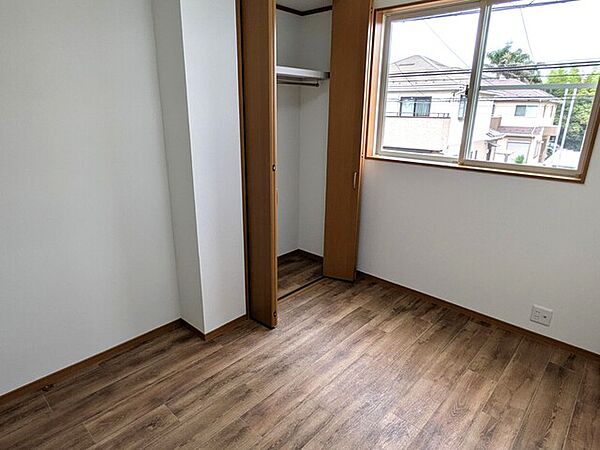 全室収納付きなので荷物が多い方でも安心。