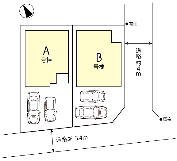 全2棟の新築分譲住宅