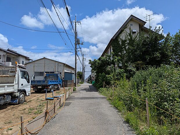 前面道路幅員約4m