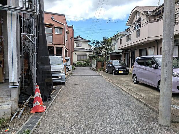 前面道路の様子