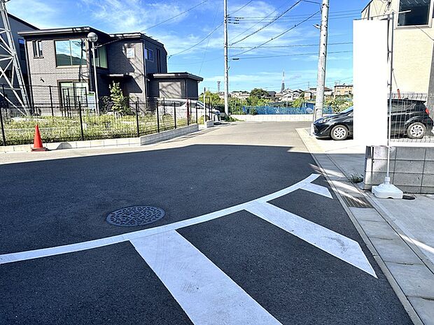 前面道路の様子