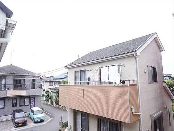 2階からの街並み