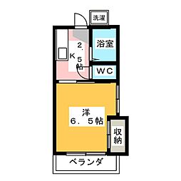 間取図画像 1K