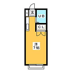 間取図画像 ワンルーム