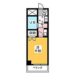 間取図画像 1K