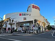 スーパー「西友河辺店まで421m」