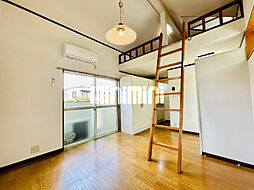 グリーンハイツ 203 2階ワンルームのリビング/ダイニング