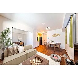 コンフォリア・リヴ八坂富士見 6階2LDKのリビング/ダイニング