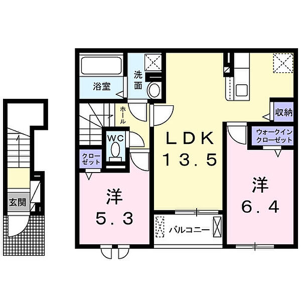 同じ建物の物件間取り写真 - ID:229009074158