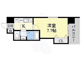 大阪府吹田市江坂町３丁目1番3号（賃貸マンション1K・6階・25.20㎡） その2