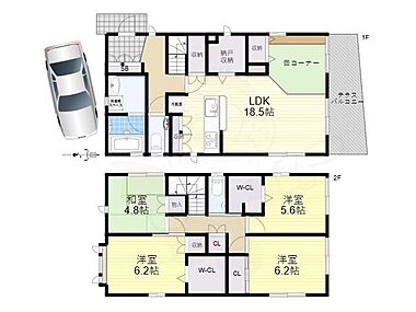間取り：227096316783