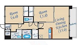 アンフィニ11緑地公園 3階