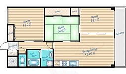 間取図画像 2SLDK