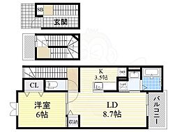 ラ・フォンテ 3階/-