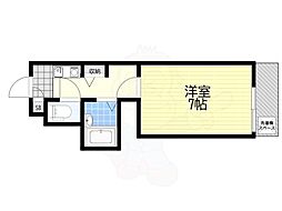 Bmランド 1Kの間取図画像