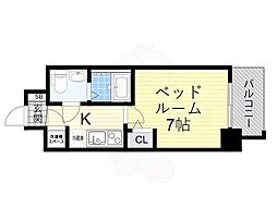 アドバンス新大阪ラシュレ 9階/-