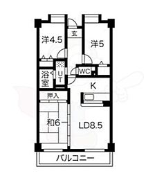 カルム西野2 7階