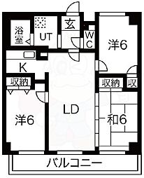 ボヌール千里中央 2階