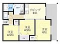 昆陽ノ里マンション2階6.1万円