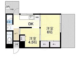 長楽園第2マンションの間取図画像