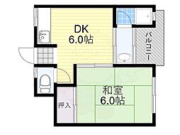 間取図画像 1DK