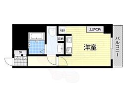 ライオンズマンション新大阪第5 ワンルームの間取図画像