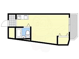 ほづみマンション ワンルームの間取図画像