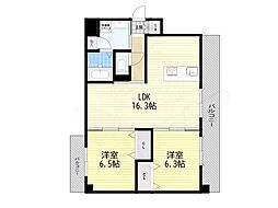 第2関根マンション 2LDKの間取図画像