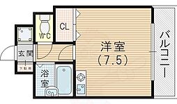 シャトレ下新庄 ワンルームの間取図画像